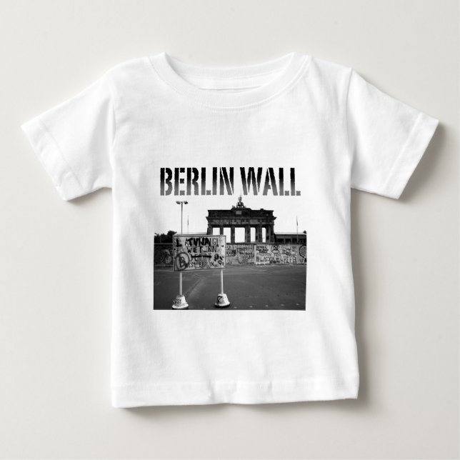 The Berlin Wall Germany 1989 - Pro Photo Baby T-Shirt (Front)
