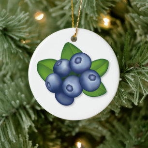 The Berry Best Blueberry Ceramic Tree Decoration