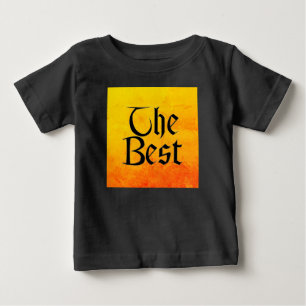 The Best baby vivid black shirt