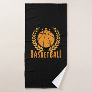 The best ball sport is basketball bath towel