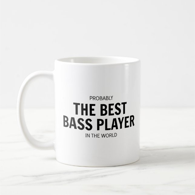 The Best Bass Player Mug (Left)