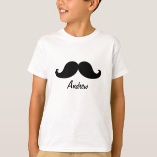 THE BEST BLACK MUSTACHE PERSONALIZED T-Shirt