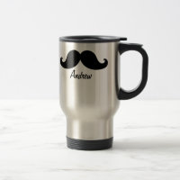 THE BEST BLACK MUSTACHE PERSONALIZED