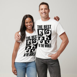 The Best Boss In The World White T-Shirt