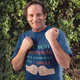 The Best Brothers Get Promoted To Uncle Men's T-Shirt