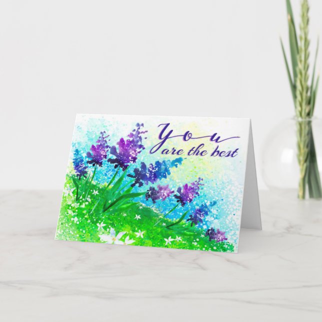 The Best Card (Front)