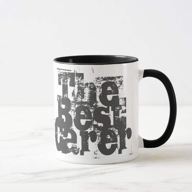 The Best Carer - Two-Tone Coffee Mug (Right)
