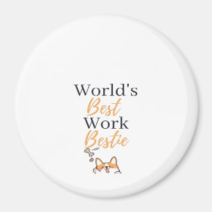The Best Coworker In The World Graphic Magnet