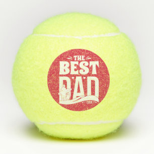 The Best Dad Ever - Father & Child Tennis Balls