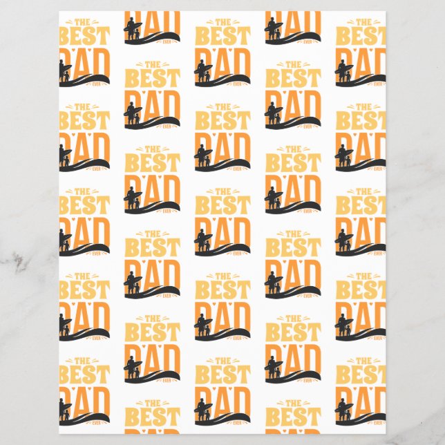 The Best Dad Ever Flyer (Front)