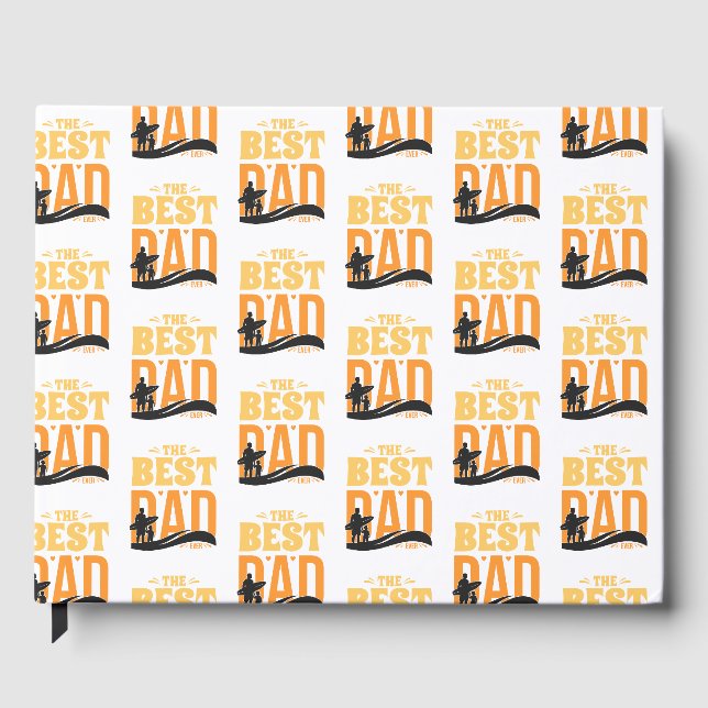The Best Dad Ever Guest Book (Front)