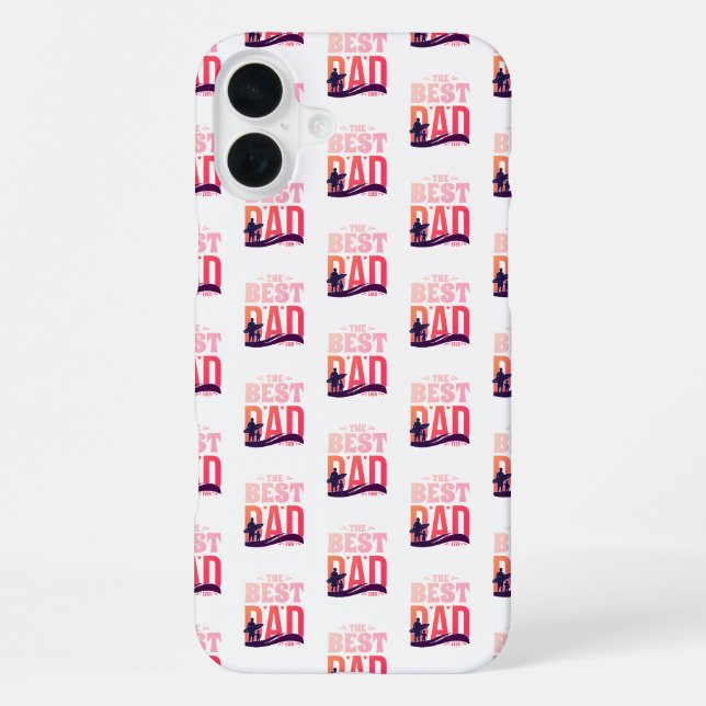 The Best Dad Ever iPhone Case (Back)