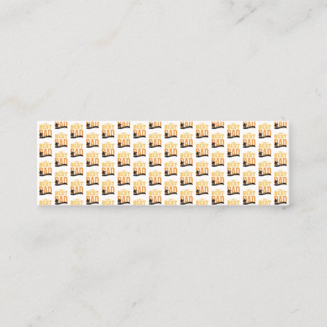 The Best Dad Ever Mini Business Card (Front)