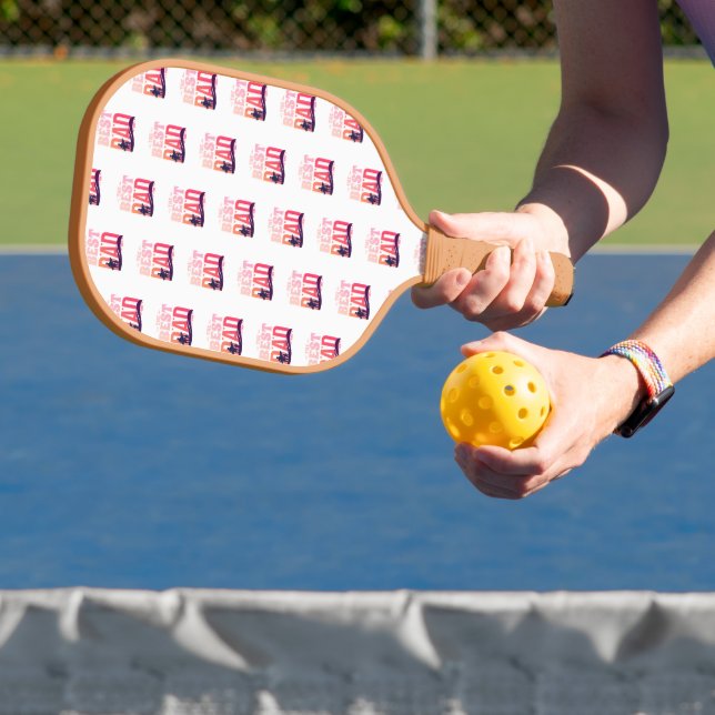 The Best Dad Ever Pickleball Paddle (Insitu)