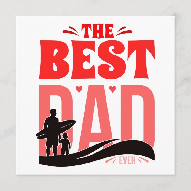 The Best Dad Ever Programme (Front)