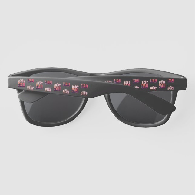 The Best Dad Ever Sunglasses (Back)