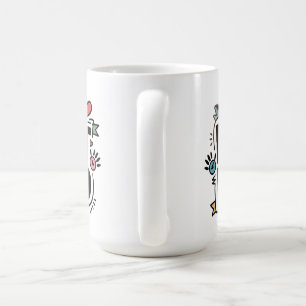 The Best Dad text design Coffee Mug