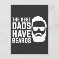 the best dads have beards Funny Fathers Day