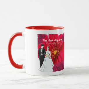 The best day ever red mug