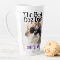 The Best dog dad Shih Tzu Not Fathers Day