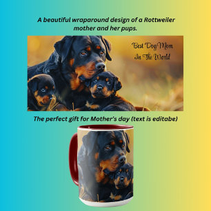 The best dog mum in the world mug