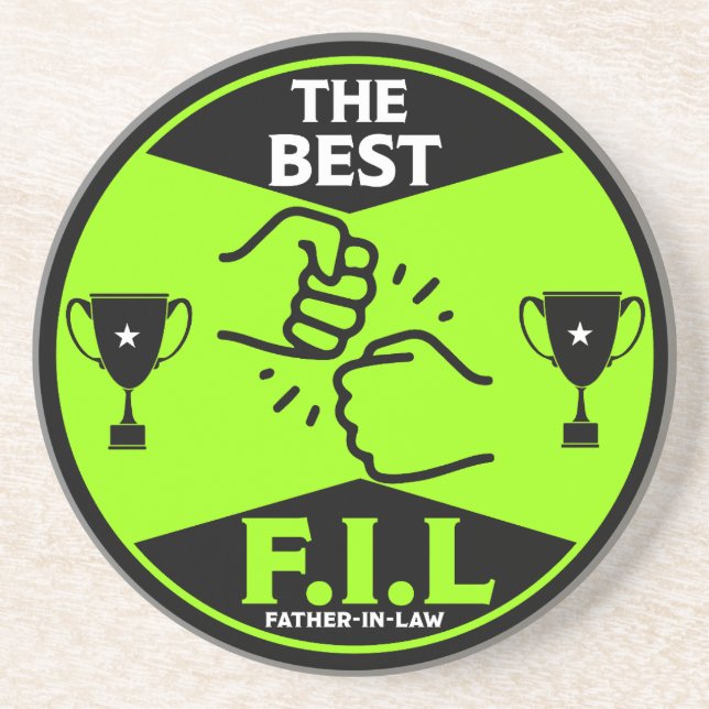 The Best Father-In Law Coaster (Front)