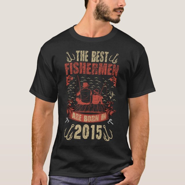 The best fisherman are born in 1960 T-Shirt (Front)