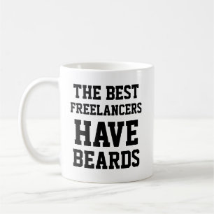 The Best Freelancers Have Beards Coffee Mug