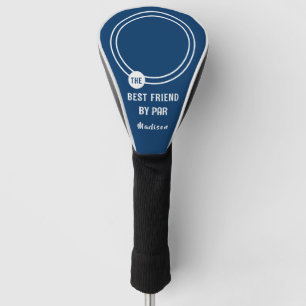 The Best Friend by Par Personalised Photo Golf Head Cover
