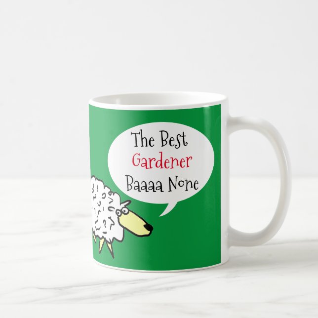 The Best Gardener Coffee Mug (Right)