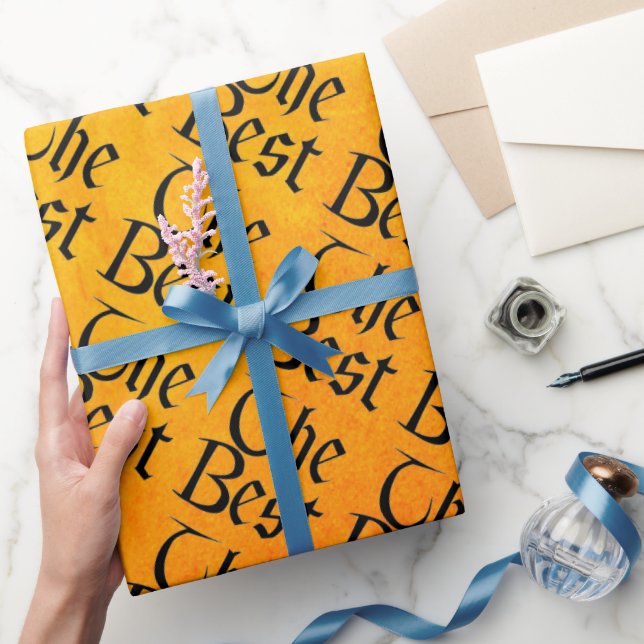 The Best glossy wrapping paper (Gifting)
