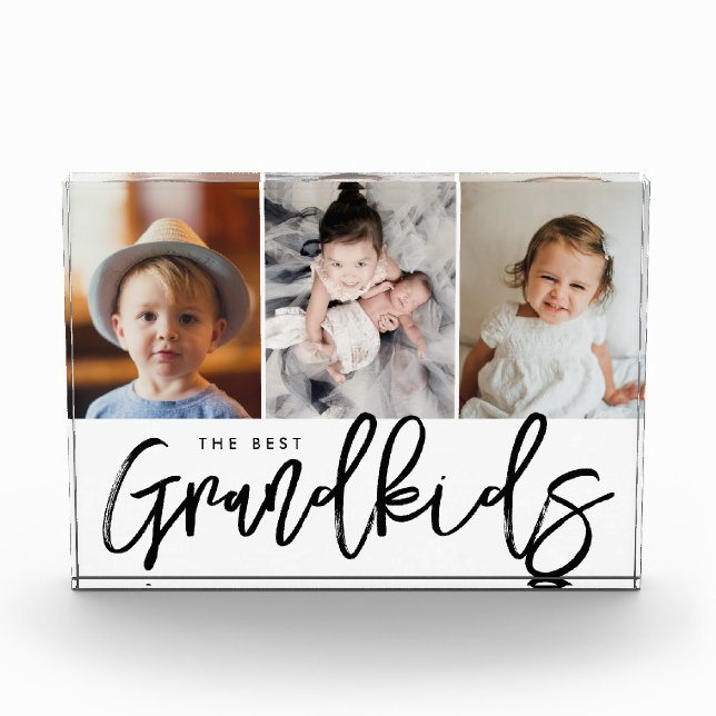 The Best Grandkids Custom 3 photos (Front)