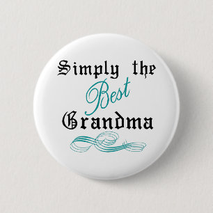 The Best Grandma 6 Cm Round Badge