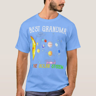 The Best Grandma In The Solar System Family Matchi T-Shirt