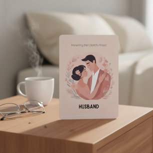 "The Best Husband" Cosy Love Card  