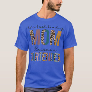 The best kind of mum Bartender leopard T-Shirt