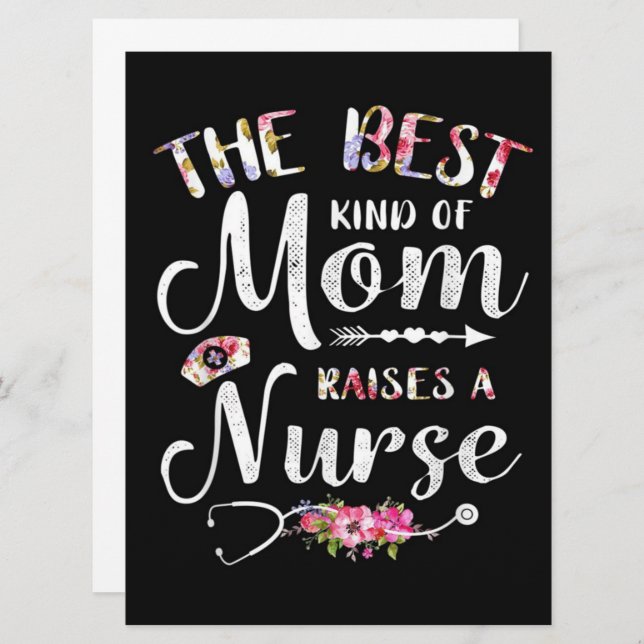 The Best Kind Of Mum Raise A Nurse (Front/Back)