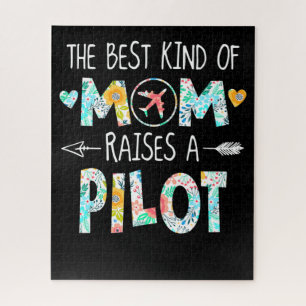 The Best Kind Of Mum Raise Pilot Best Gift Jigsaw Puzzle