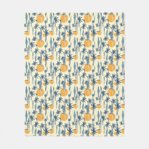 The Best Kind Of Therapy Is Tropical Therapy Fleece Blanket