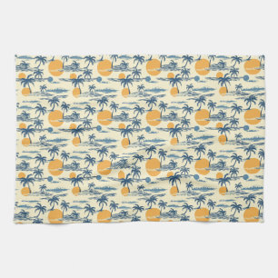The Best Kind Of Therapy Is Tropical Therapy Tea Towel