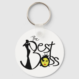 The Best lady boss Key Ring