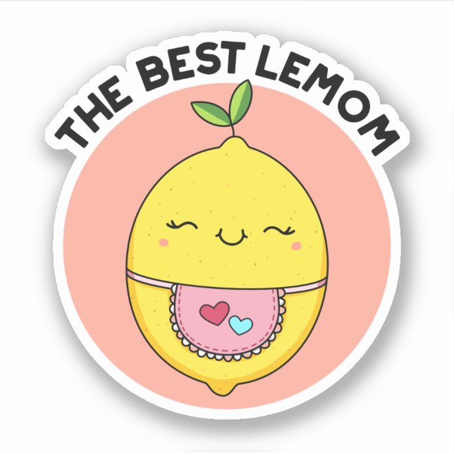 The Best Lemom Funny Lemon Pun  (Front)