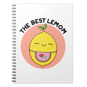 The Best Lemom Funny Lemon Pun Notebook