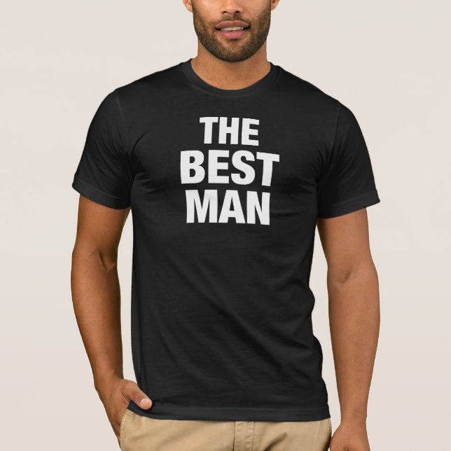 The Best Man Bachelor Party T-Shirt (Front)