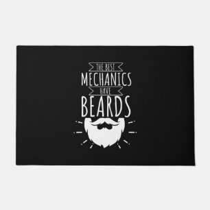 The Best Mechanics Have Beards Doormat