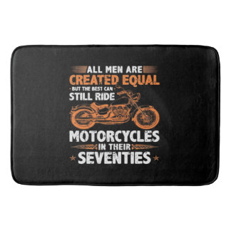The Best Men Can Still Ride Motorcycles In Their 7 Bath Mat