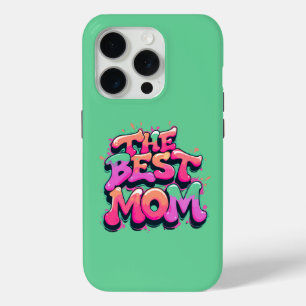 The best mom style graffiti iPhone 15 pro case