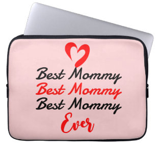 the best mother mummy mum ever laptop sleeve