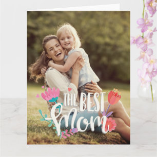 The Best Mum Customisable Card