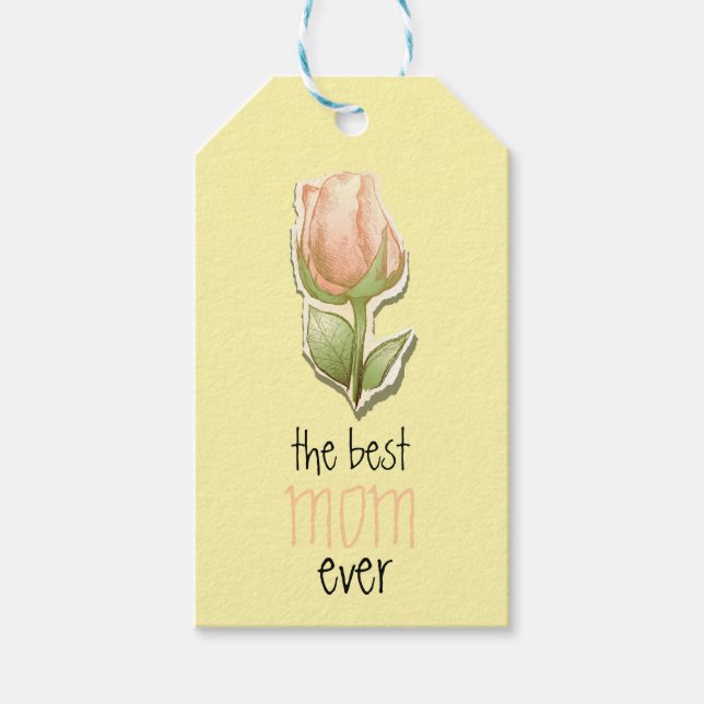 The best mum ever gift tags (Front)